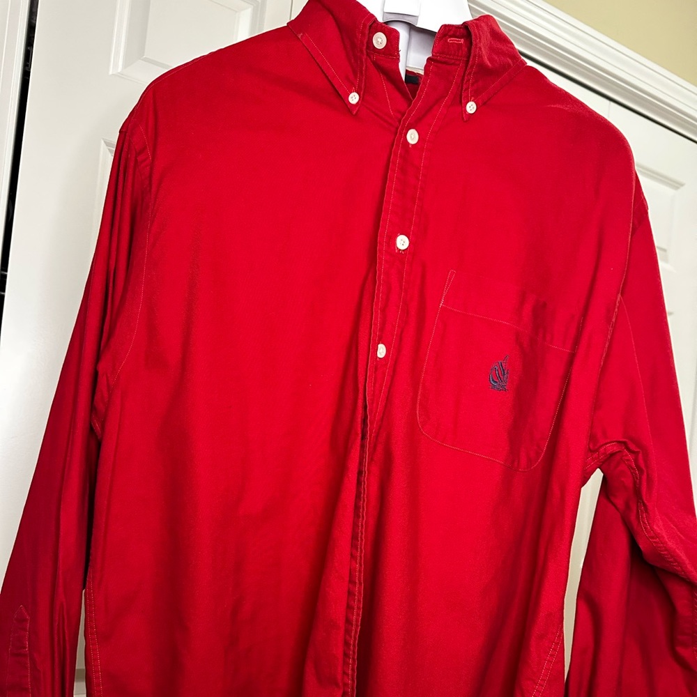 Natutica Red Button-Up